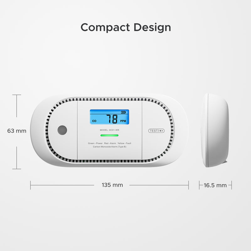 XC01-WR Wireless Interconnected Carbon Monoxide Alarm