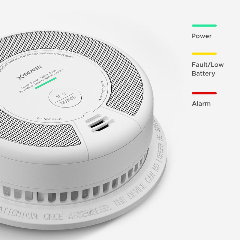 SC06 2-in-1 Smoke and Carbon Monoxide (CO)Alarm Combination Detector