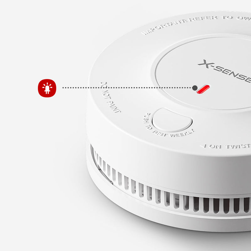 SD19 Ionization Smoke Alarm(7-pack)
