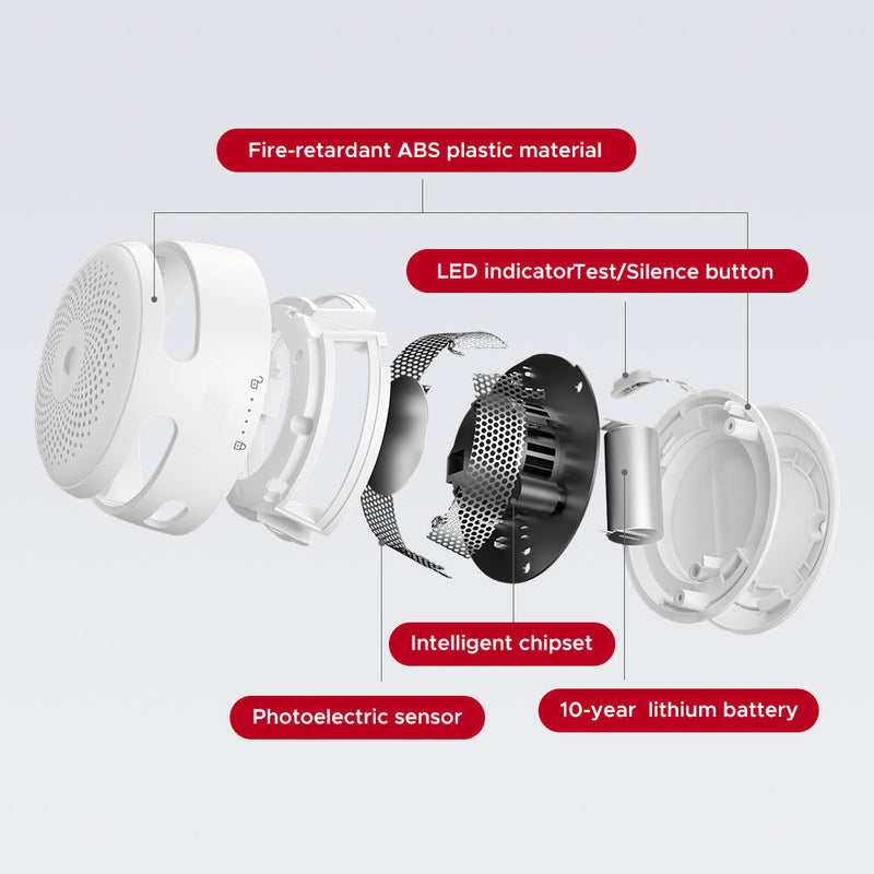 XS01-WR Ionization Wireless Interconnected Lonization Smoke Alarm (7-pack)