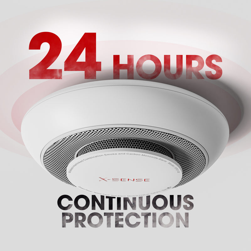 XP01-W Wireless Interconnected Combination Alarm