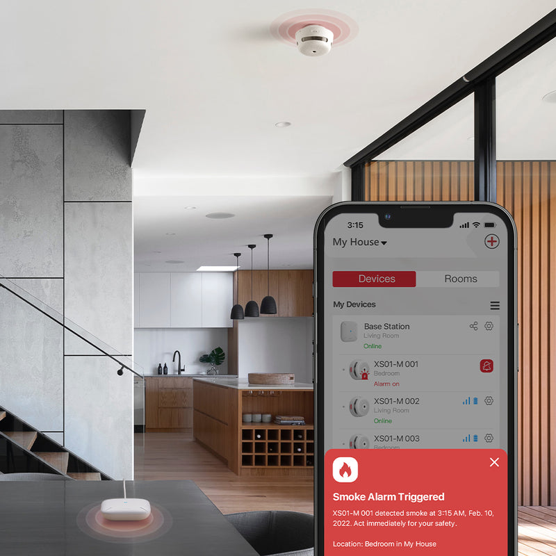 FS31 Interconnected Smart Smoke Alarm Kit