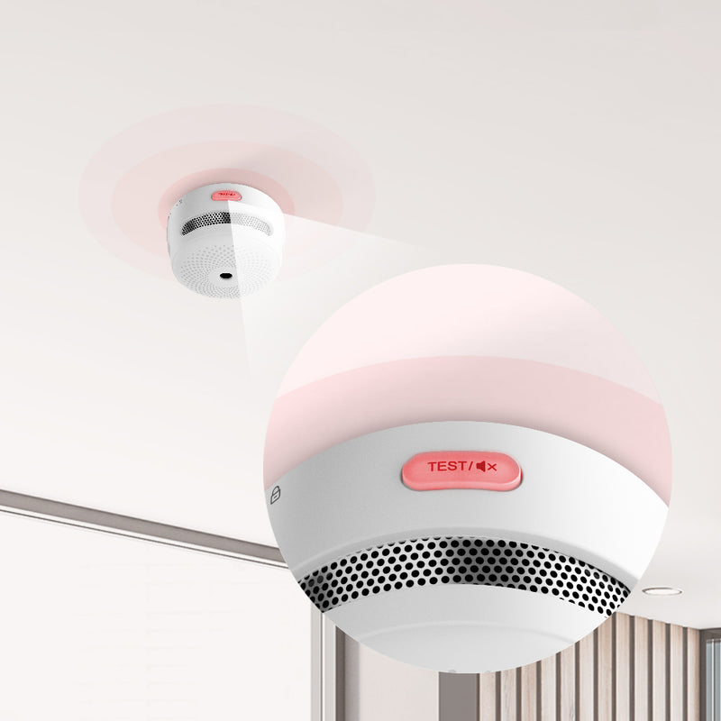 XS01-WR Wireless Interconnected Smoke Alarm with a replaceable lithium battery