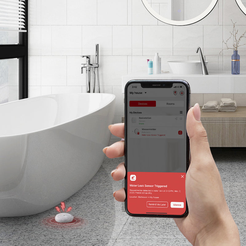SWS51 Smart Water Leak Detector