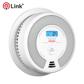 SC07-W Wireless Interconnected Smoke&CO Combination Alarm with 10 year sealed lithium battery and LCD
