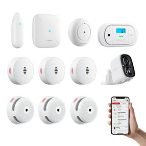 11-Piece Alarm Security Kit, Whole-Home Smart Security System