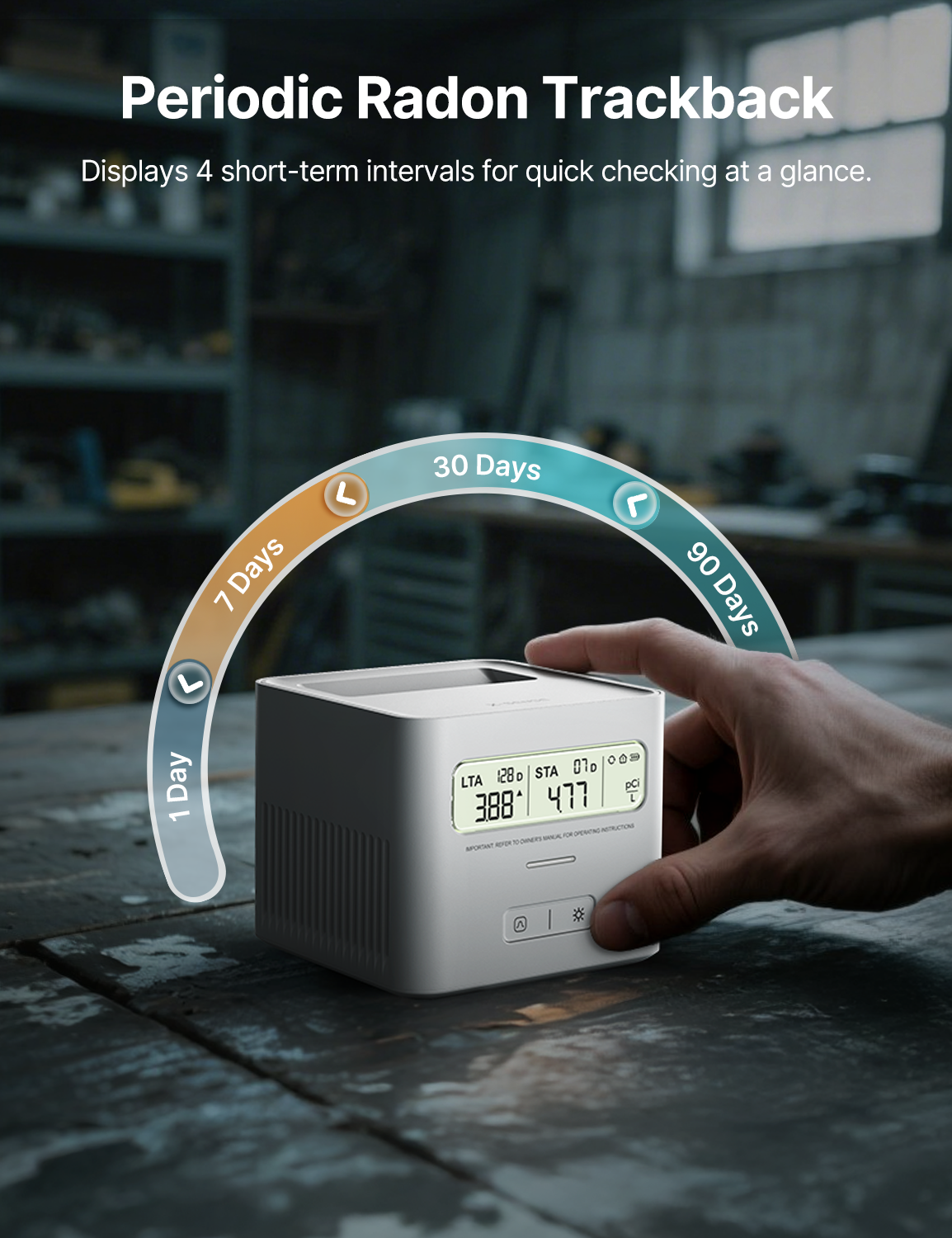 XR0A-SR Radon Detector
