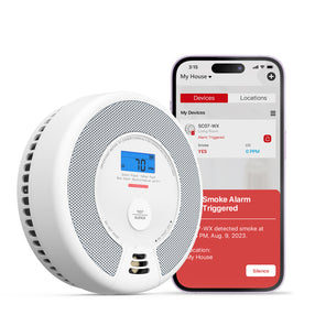 SC07-WX Smart Wifi Smoke & Carbon Monoxide Detector Combination Detector