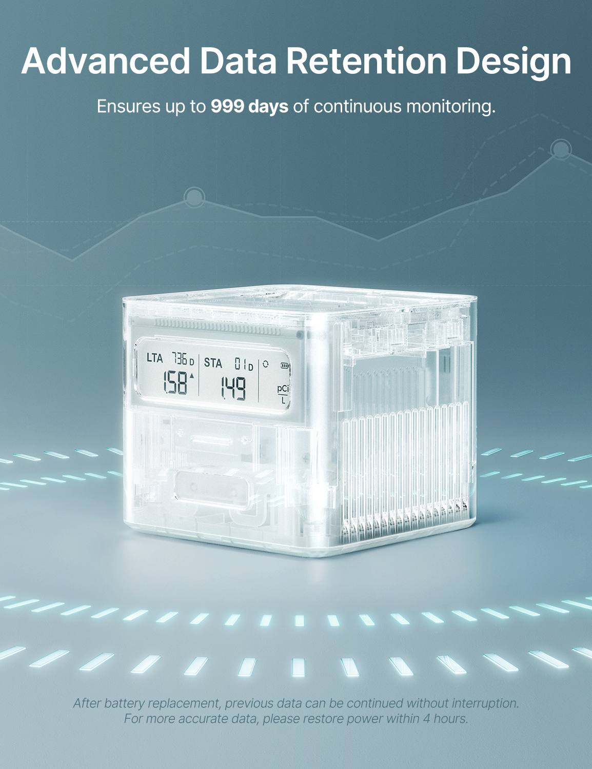 XR0A-SR Radon Detector