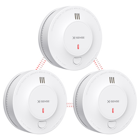 10-year sealed lithium battery Wireless Interconnected Smoke Alarm| X-Sense SD19-W