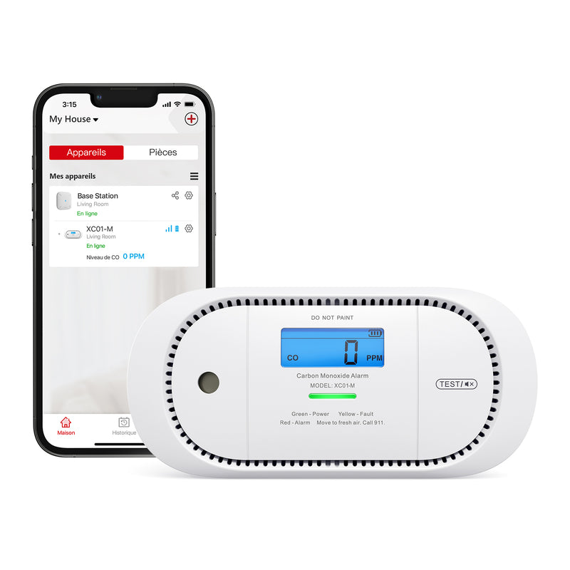 XC01-M Smart Carbon Monoxide Alarm