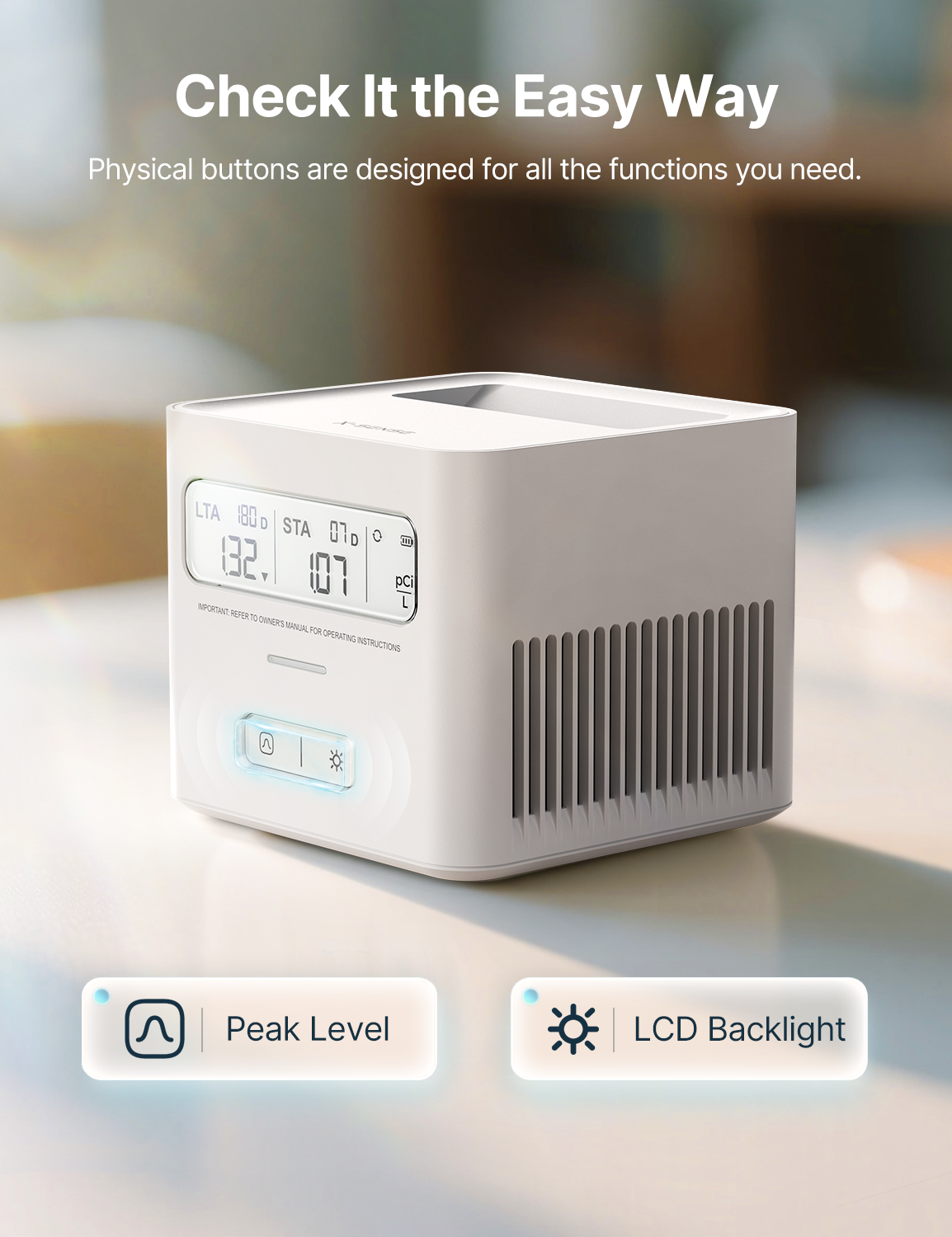 XR0A-SR Radon Detector