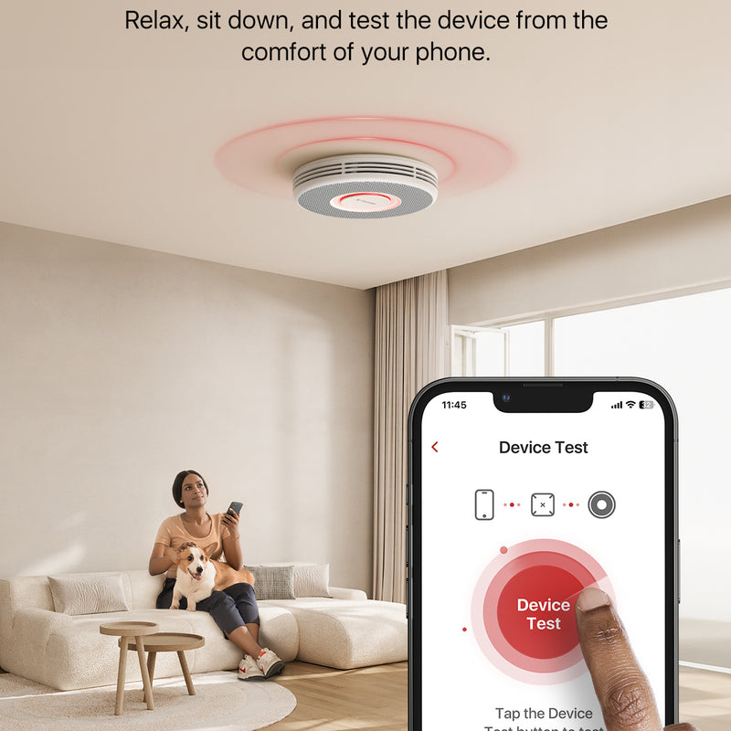 XS0B-MR Interconnected Smart Smoke Alarm