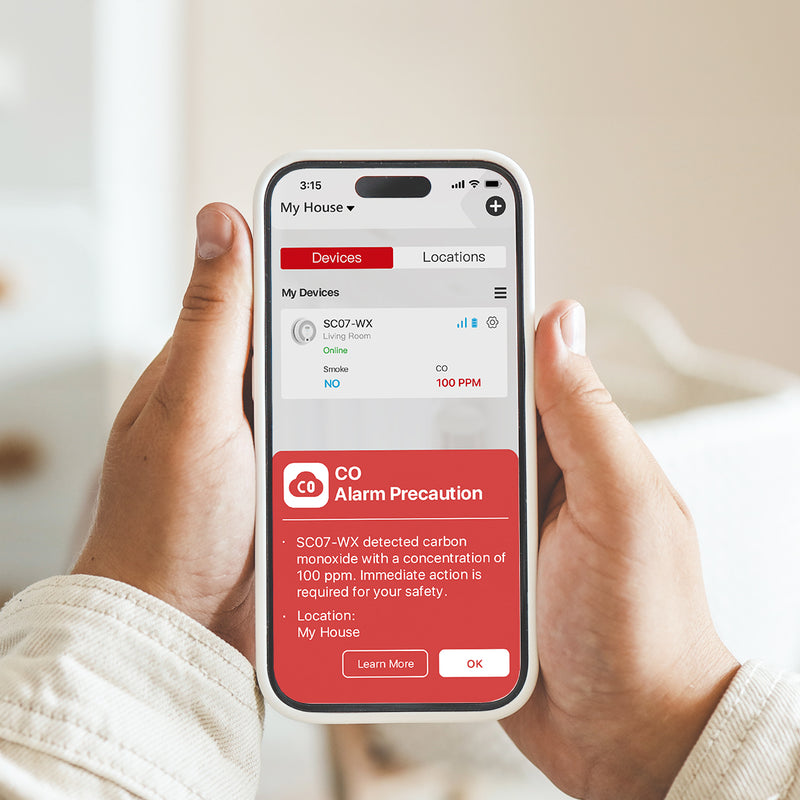 SC07-WX Smart Smoke and CO Alarm