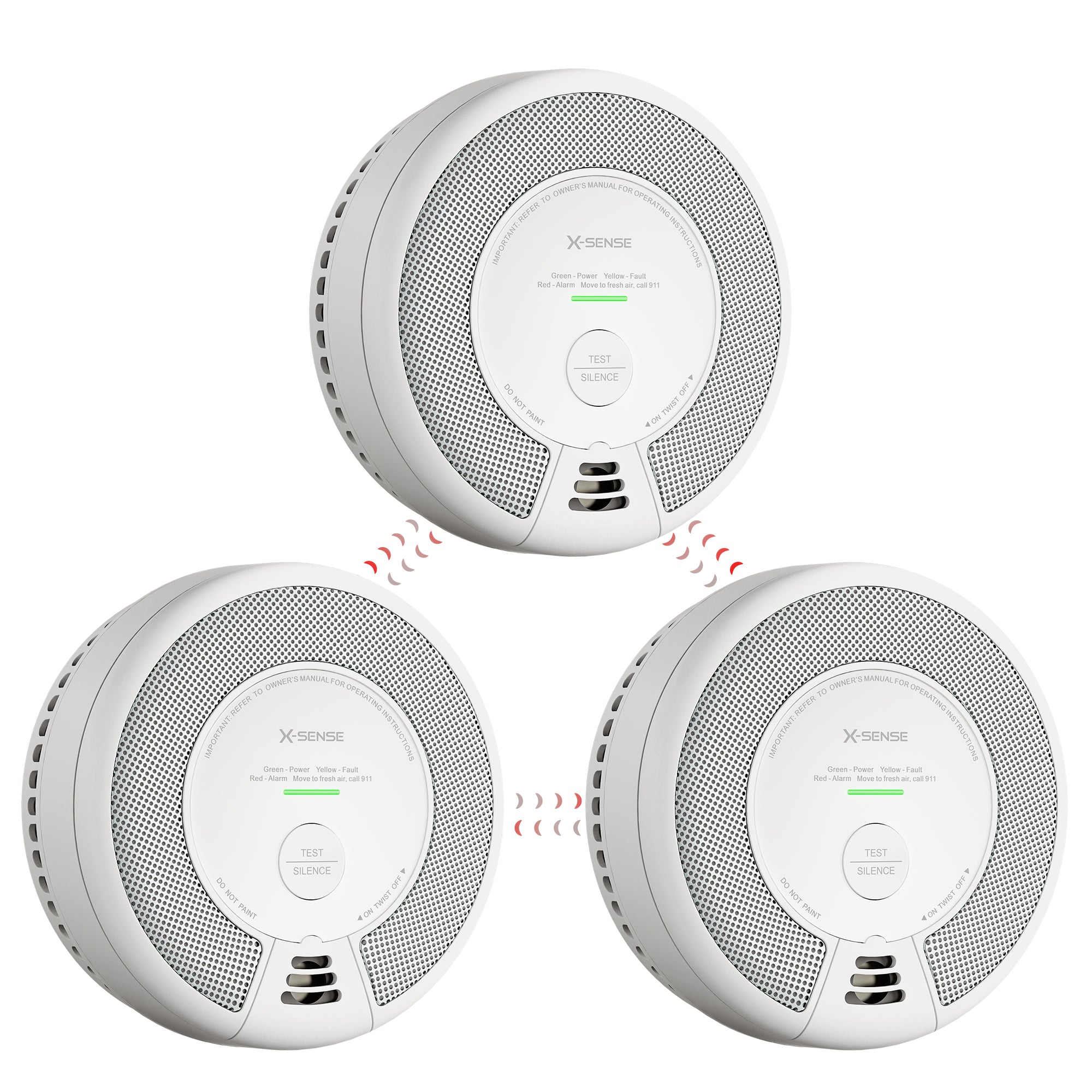 SC06-W Wireless Interconnected Smoke and CO Alarm