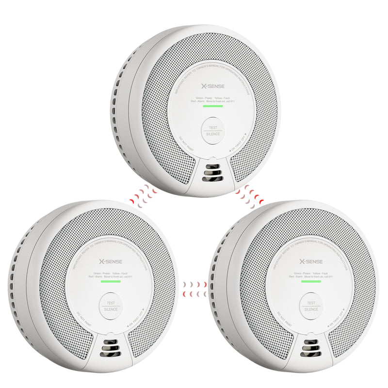 SC06-W Wireless Interconnected Smoke and CO Alarm