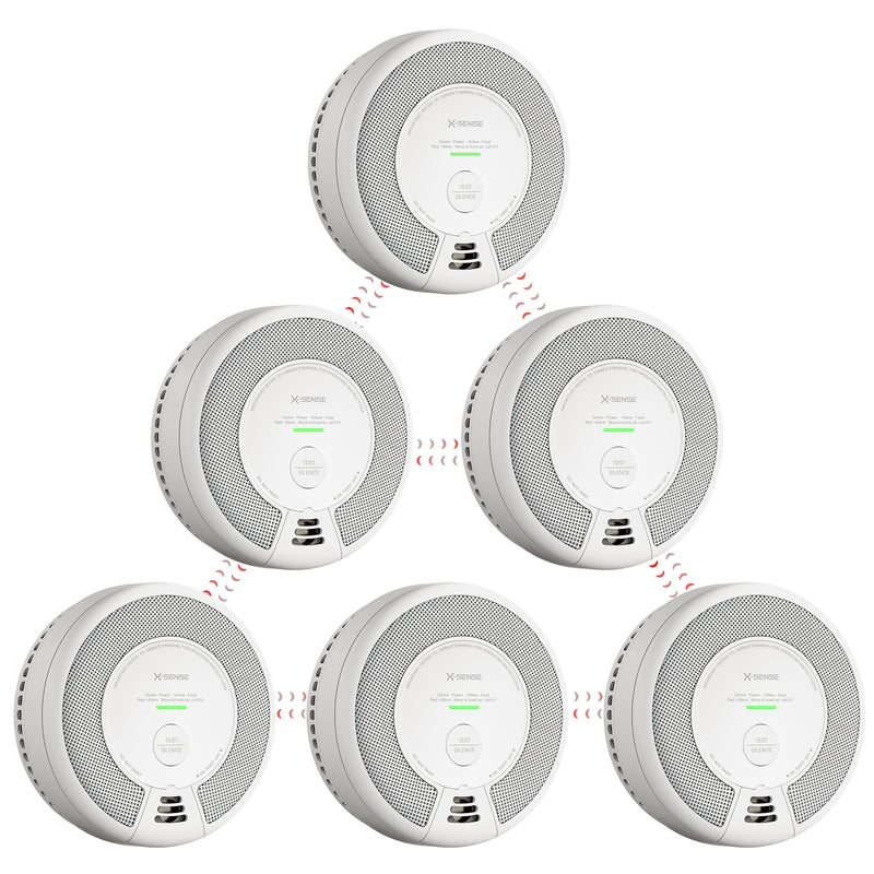 SC06-W Wireless Interconnected Smoke and CO Alarm