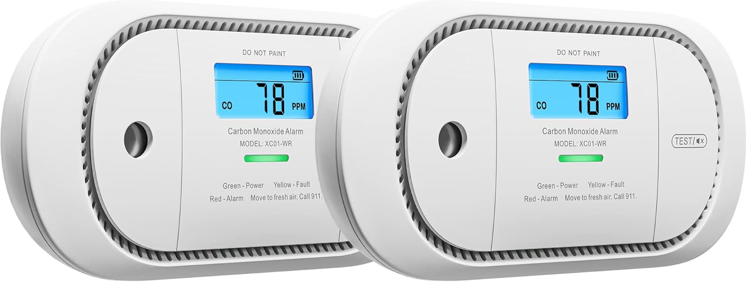 X-Sense XC01-WR Wireless Interconnected Carbon Monoxide Detector