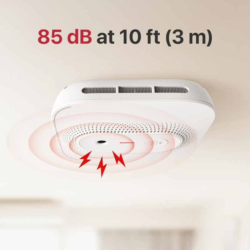 Wireless Interconnected Combination Smoke and Carbon Monoxide Detector with Voice Location, Model XP02-WR