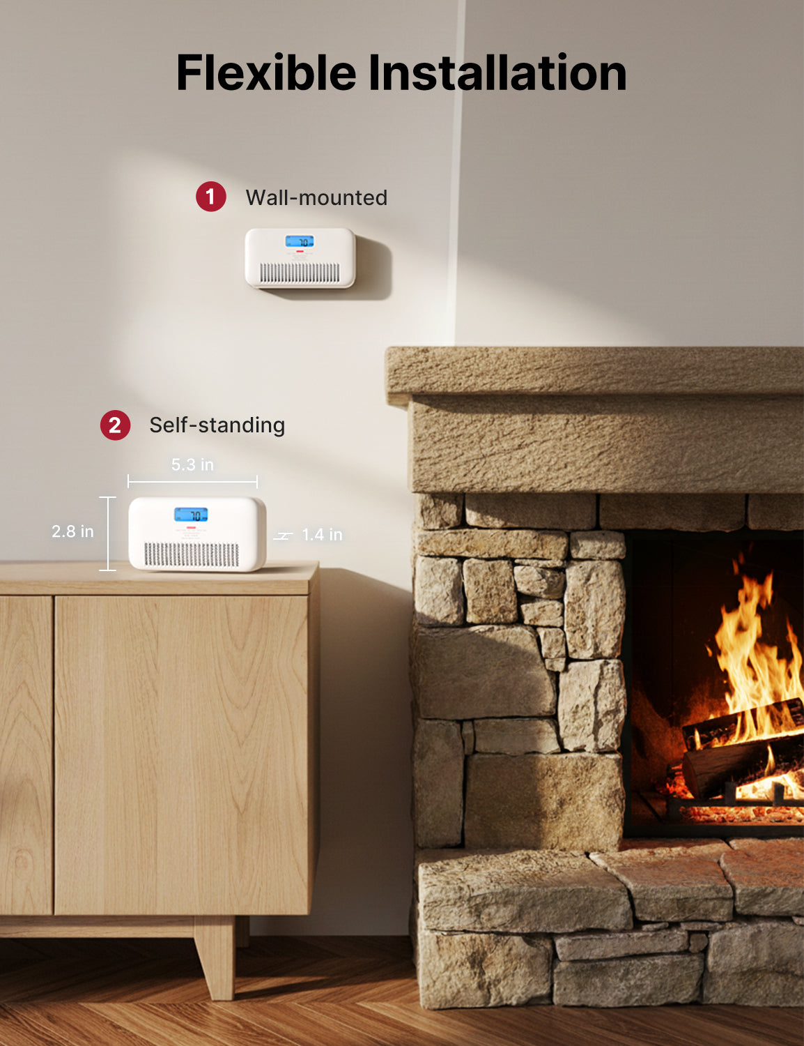 XC0M-iR Smart Carbon Monoxide Alarm