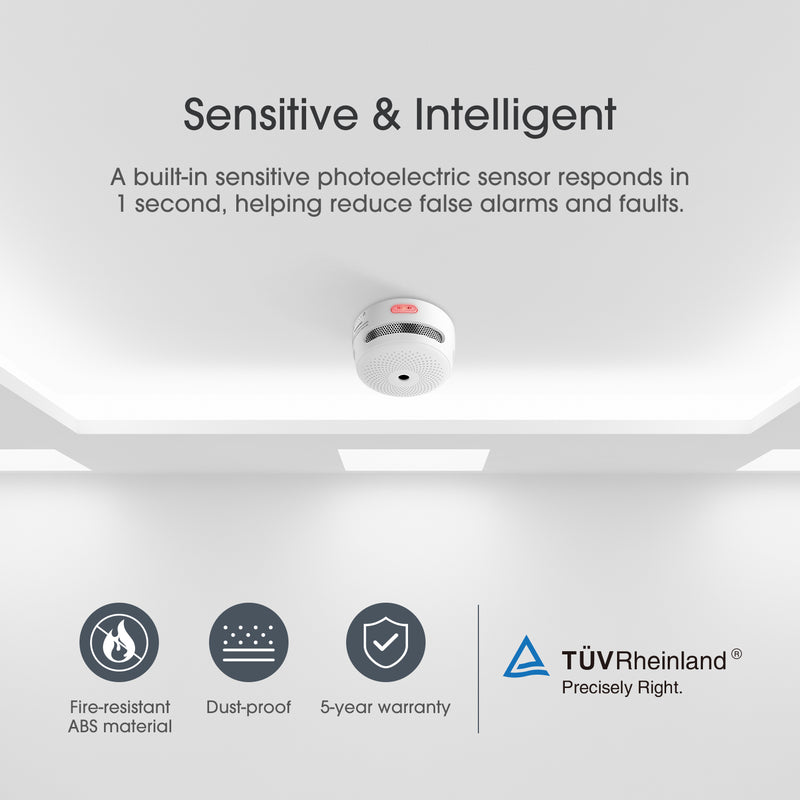 X-Sense XS01 Ionization Standalone Mini Smoke Detector (7-pack)