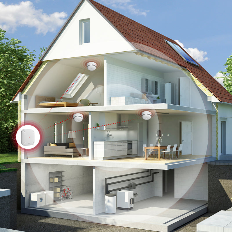 XS01-M Interconnected Smart Smoke Alarm