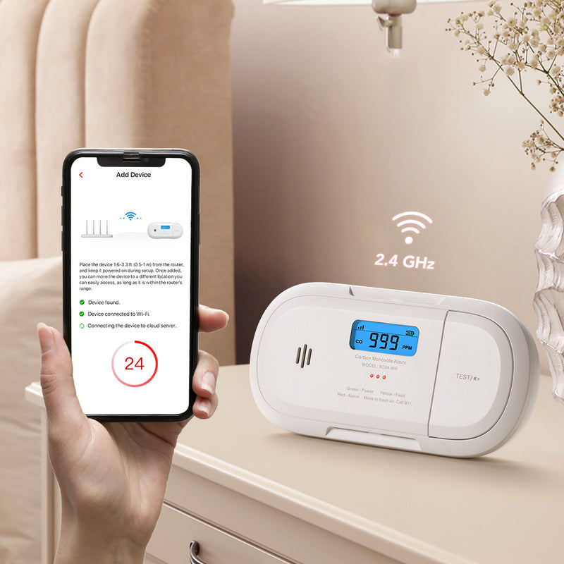 XC04-WX Wi-Fi Smart Carbon Monoxide Alarm/Detector