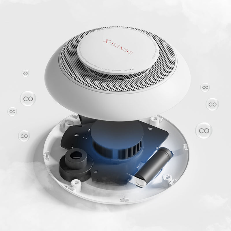 XP01-W Wireless Interconnected Combination Alarm