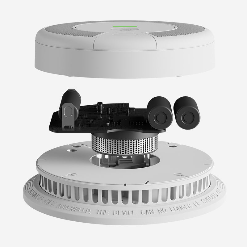 X-Sense SC07-W Interconnected Smoke & Carbon Monoxide (CO) Detector with 10-Year Battery