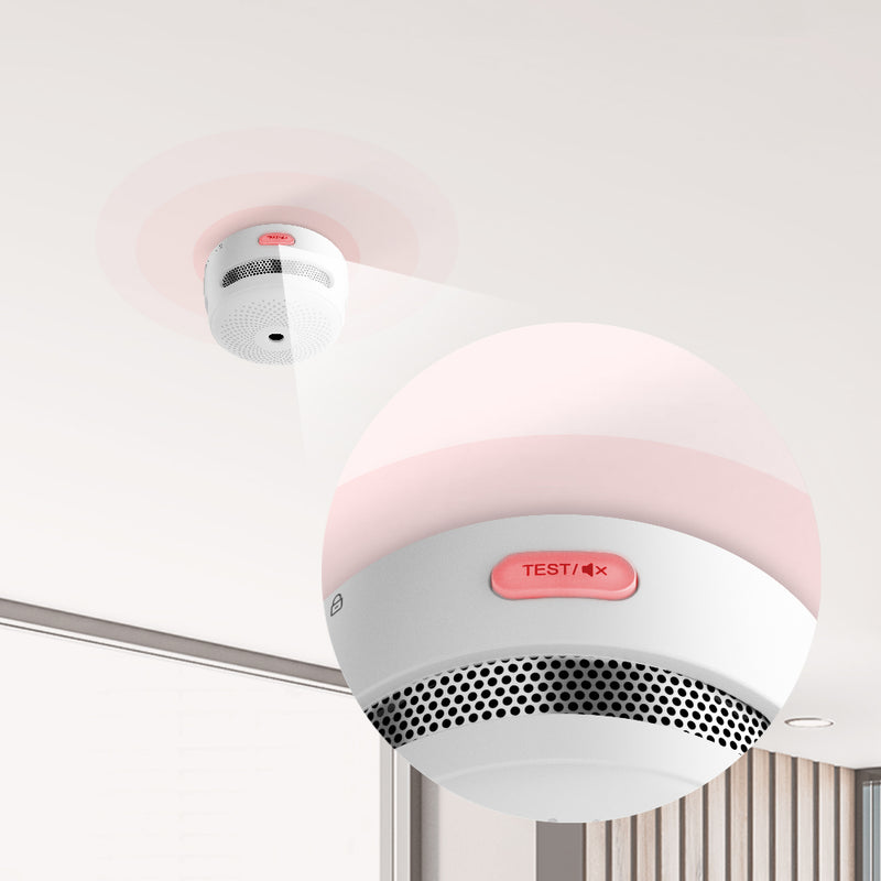 X-Sense Wireless Interconnected Smoke Detector Fire Alarm with Over 820  feet Transmission Range, XS01-WR Link+ 