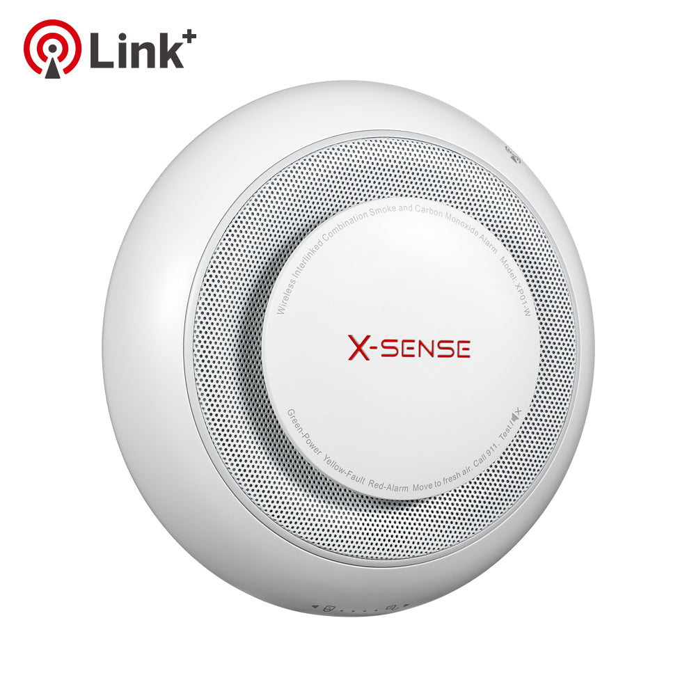 X-Sense XP01-W Wireless Interlinked Smoke and Carbon Monoxide Alarm