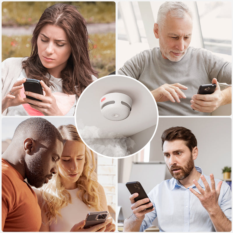 XS01-M Interconnected Smart Smoke Alarm